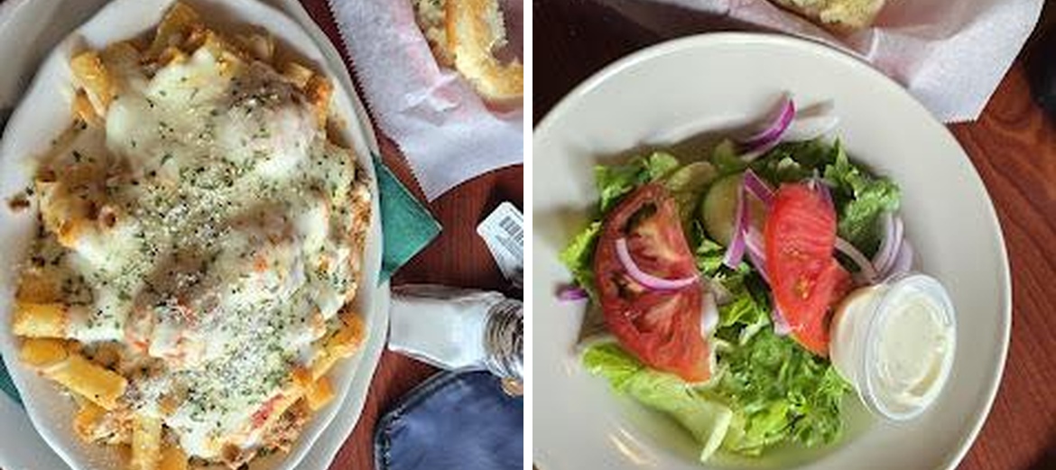 Ciao's Pizza Menu