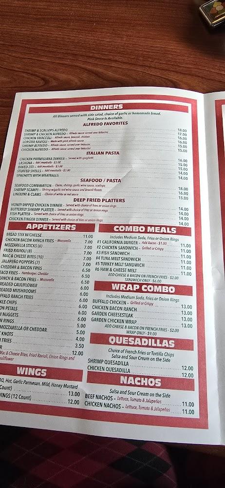 Ciao's Pizza Menu image 1